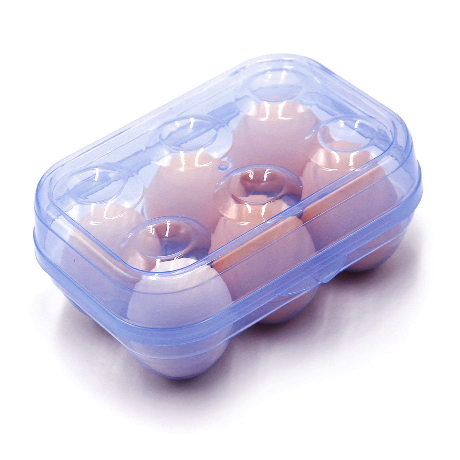 Plastic 15-grid Egg Holder, Transparent Single-layer Egg Storage Container,  Refrigerator Storage Box With Crash-proof Design, Portable Egg Carrier